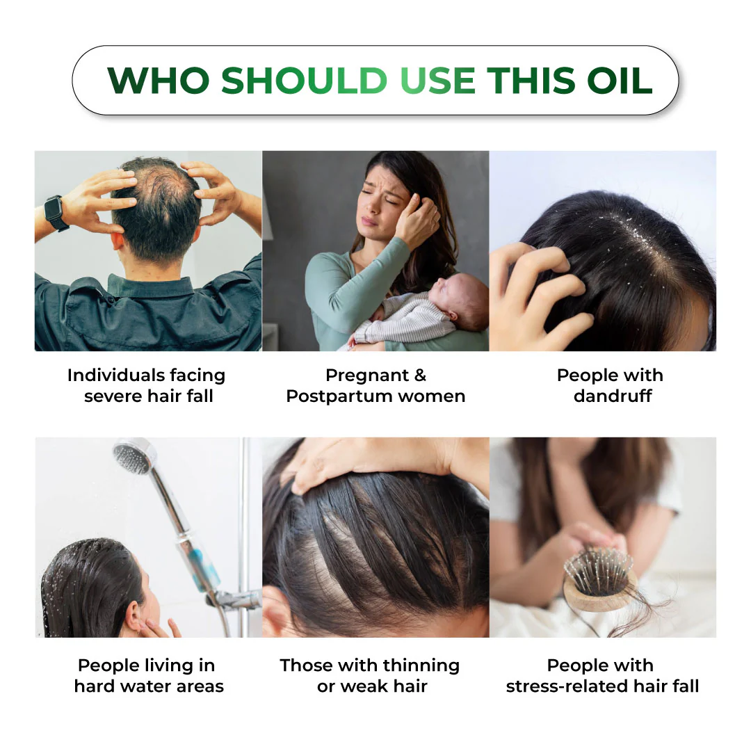 Niconi Herbal Hair Oil (Comb Applicator) 200ml - Image 6