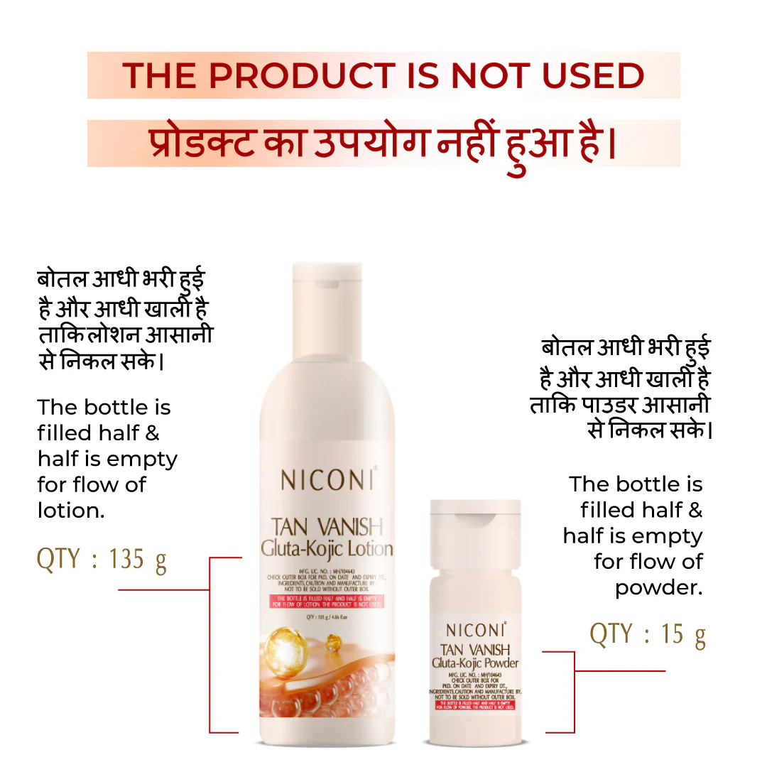 Niconi Tan Vanish Gluta-Kojic Skin Polish 180g (₹80 per use) - Image 10